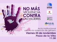 Día Internacional de la eliminación de las Violencias contra las Mujeres