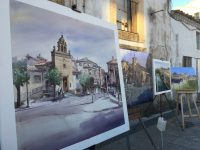 Exposición XXI Concurso de Pintura Rápida al Aire Libre