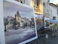 Exposición Concurso de Pintura Rápida al Aire Libre