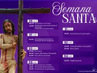 Semana Santa 2026 - actos religiosos