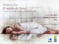 Presentación literaria. “El miedo de Irene”. 
