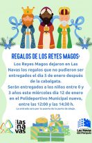 Los Reyes Magos iluminan el comienzo de curso en Las Navas del Marqués 