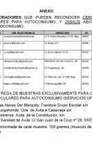 CAMPAÑA DE MATANZAS DOMICILIARIAS Y RECONOCIMIENTO DE JABALÍS PARA AUTOCONSUMO 2022-2023