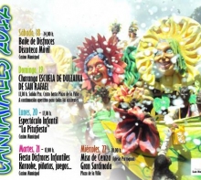 Programa de fiestas Carnavales 2012