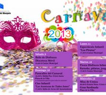 Programa de Festejos Carnaval 2013