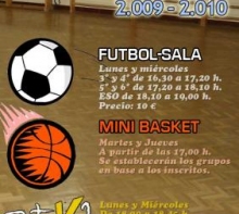 Actividades Deportivas Infantiles 2009-2010