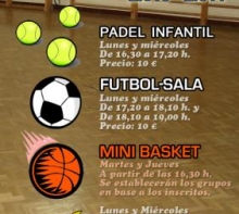 Actividades Deportivas Infantiles 2010-2011